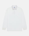 Made-in-USA Solid White Cotton Rugby