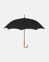 Made-in-England Black Fox Frame Stick Umbrella