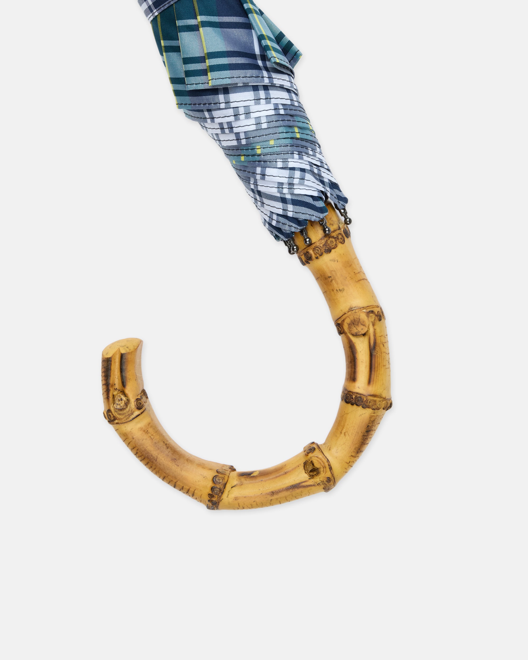 Made-in-England Dress Gordon Tartan Fox Frame Folding Umbrella