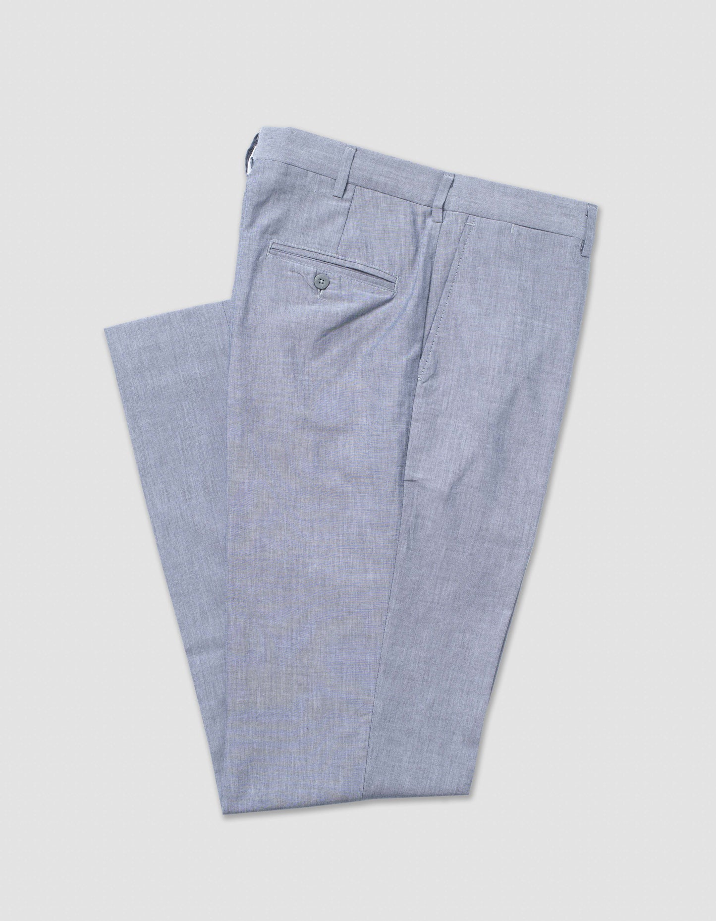 NAVY CHAMBRAY PANT - CLASSIC FIT