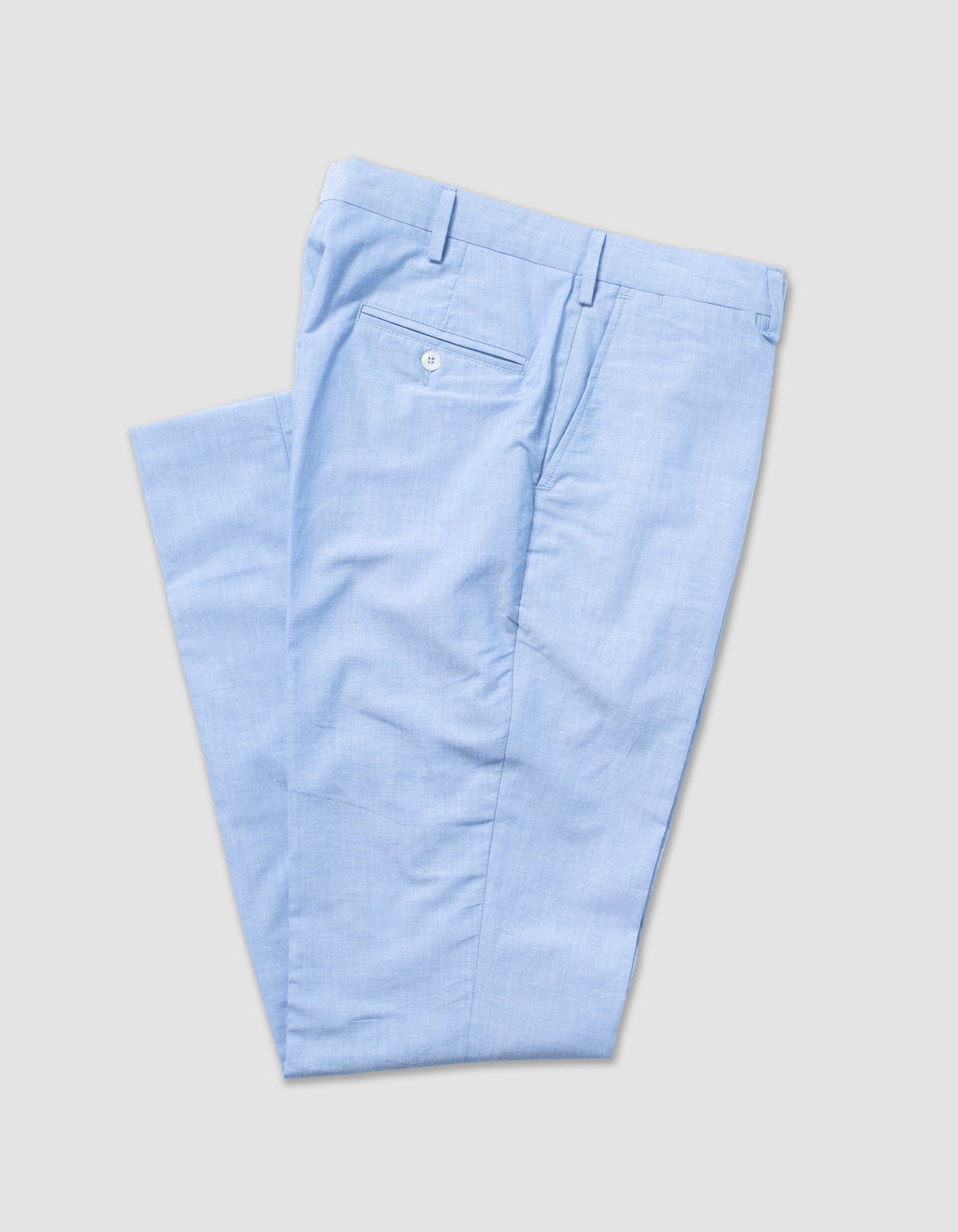 BLUE CHAMBRAY PANT - CLASSIC FIT