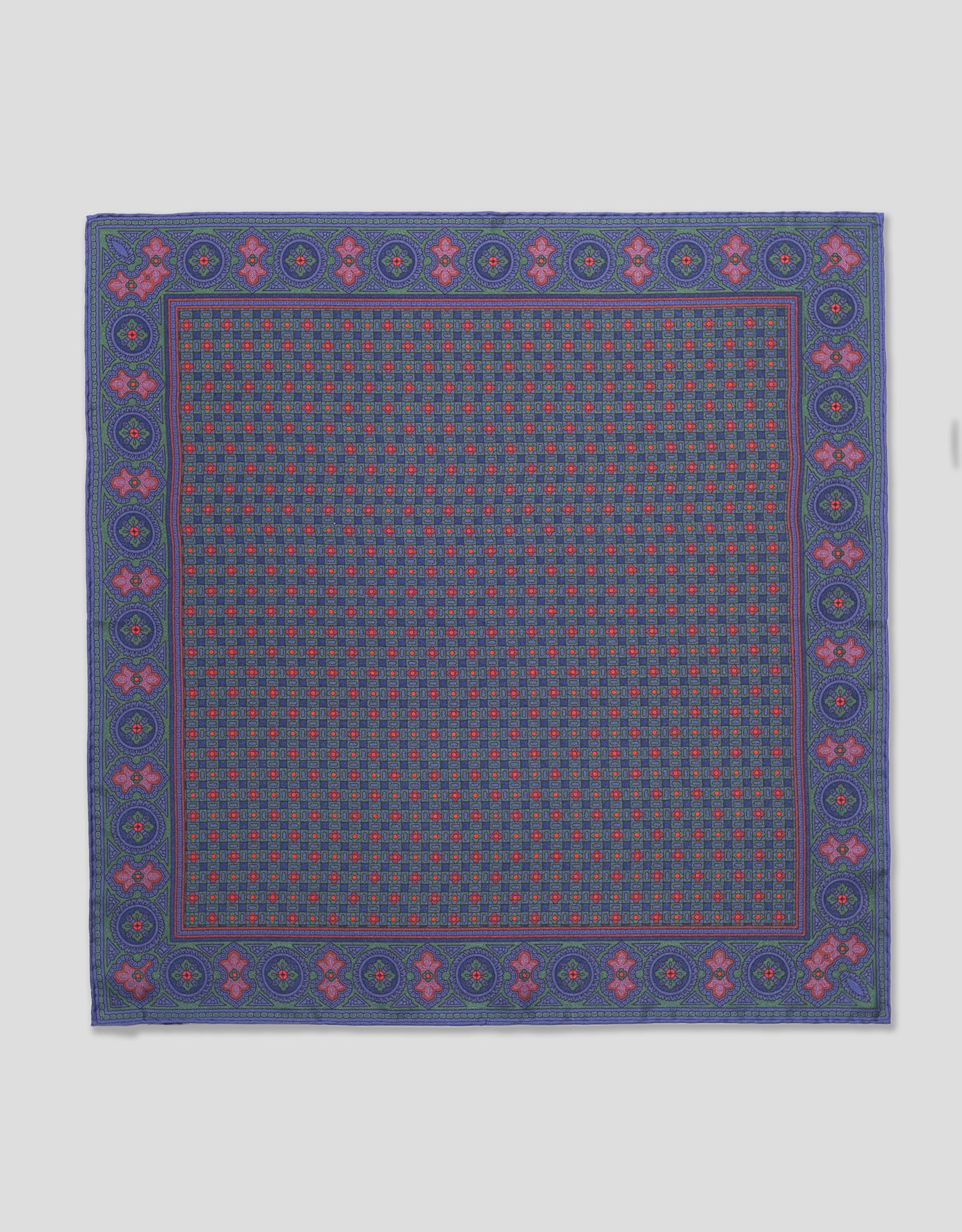 FOULARD POCKET SQUARE - GREEN