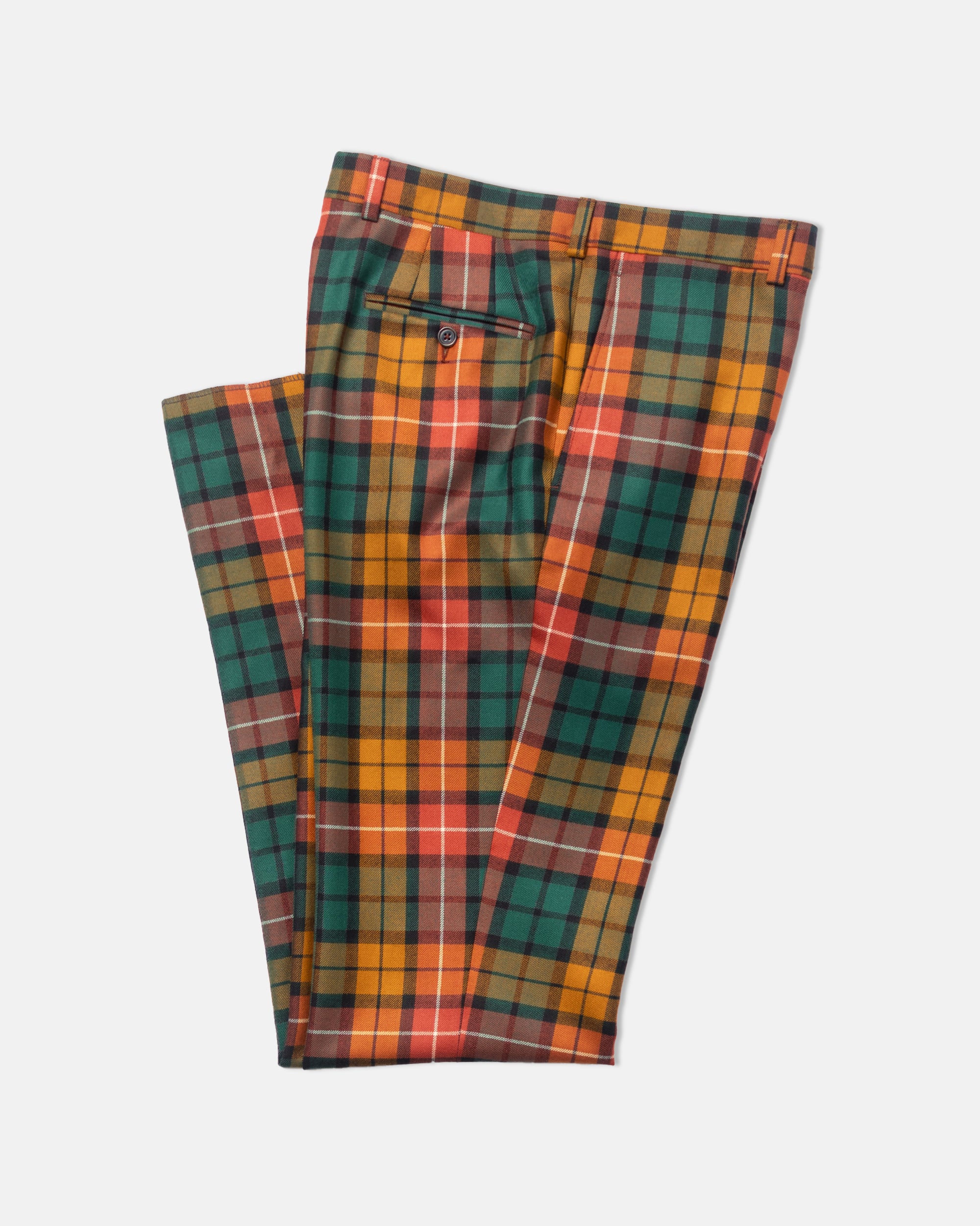 Made-in-Canada Buchanan Tartan Wool Trouser