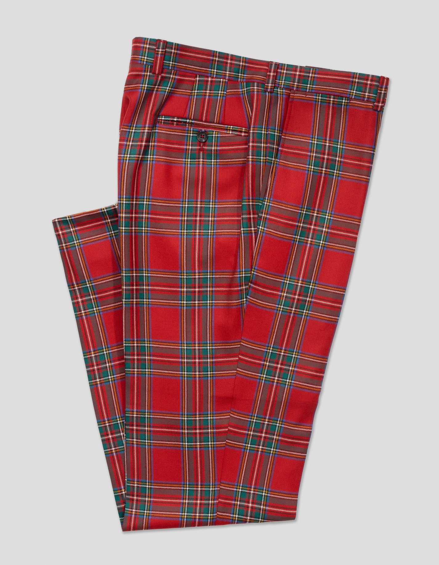 Blackwatch Tartan Wool Trousers - Classic Fit | Men's Dress Pants | J.  Press – J. PRESS