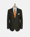 Olive & Blue Donegal Tweed Wool Sport Coat - Trim Fit