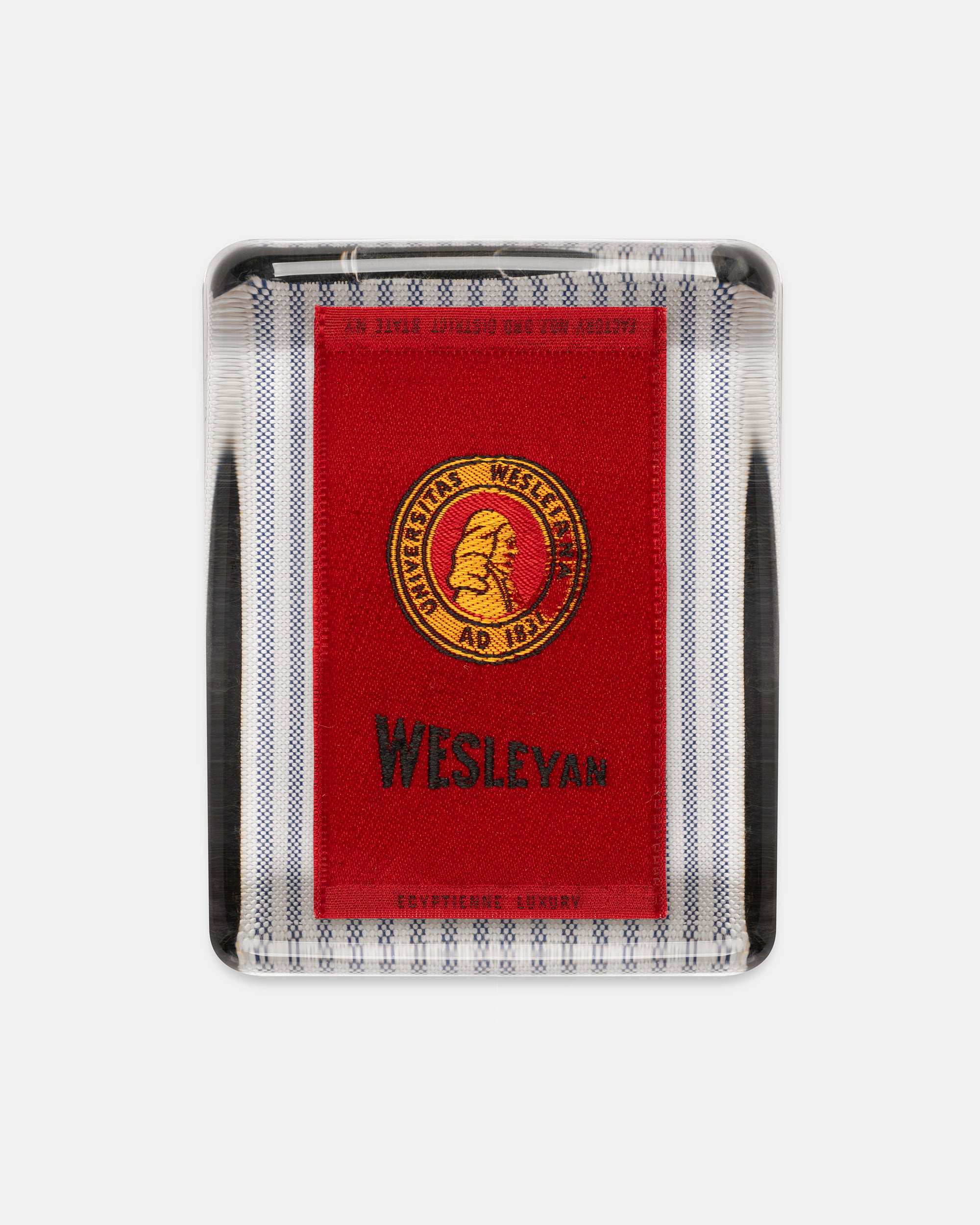 Wesleyan University Silk Paperweight