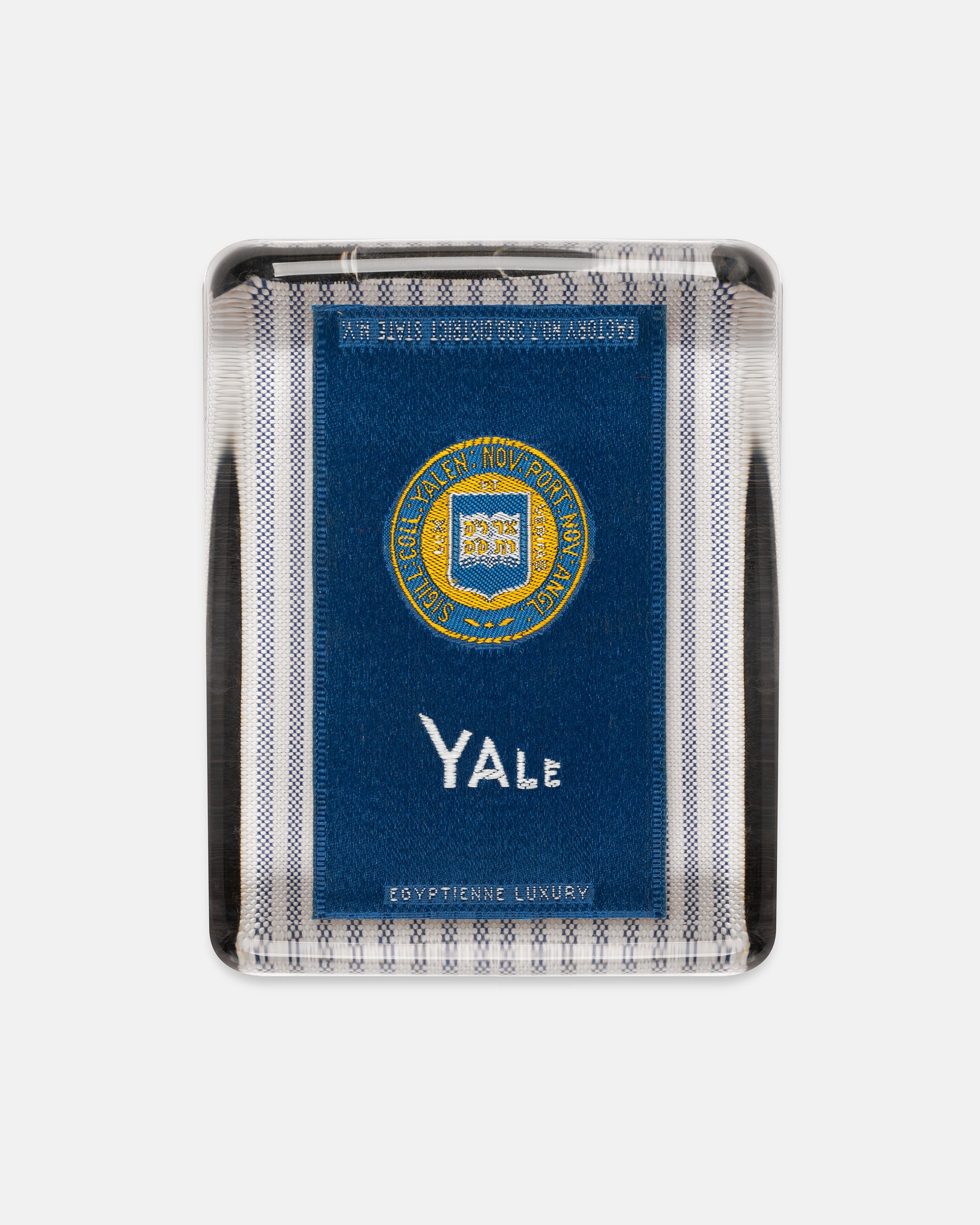 Yale University College Silk Paperweight