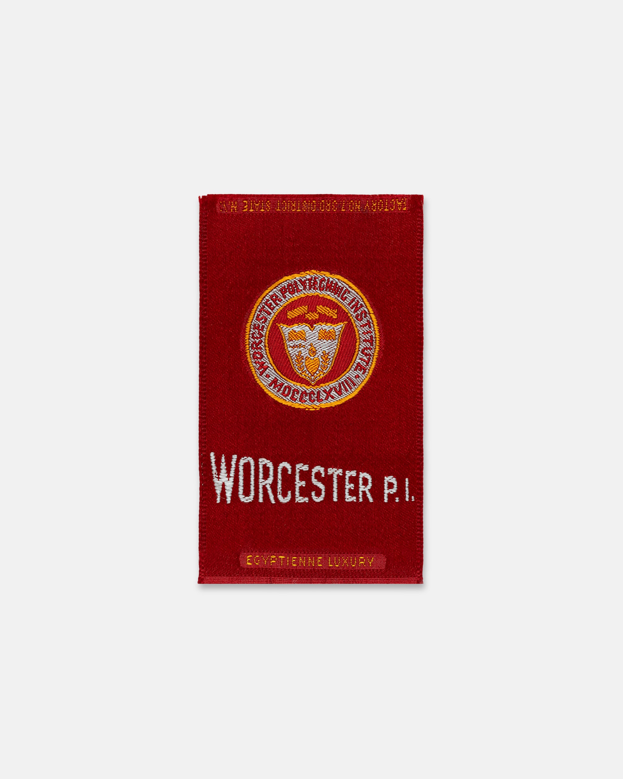 Worcester Polytechnic Silk Paperweight