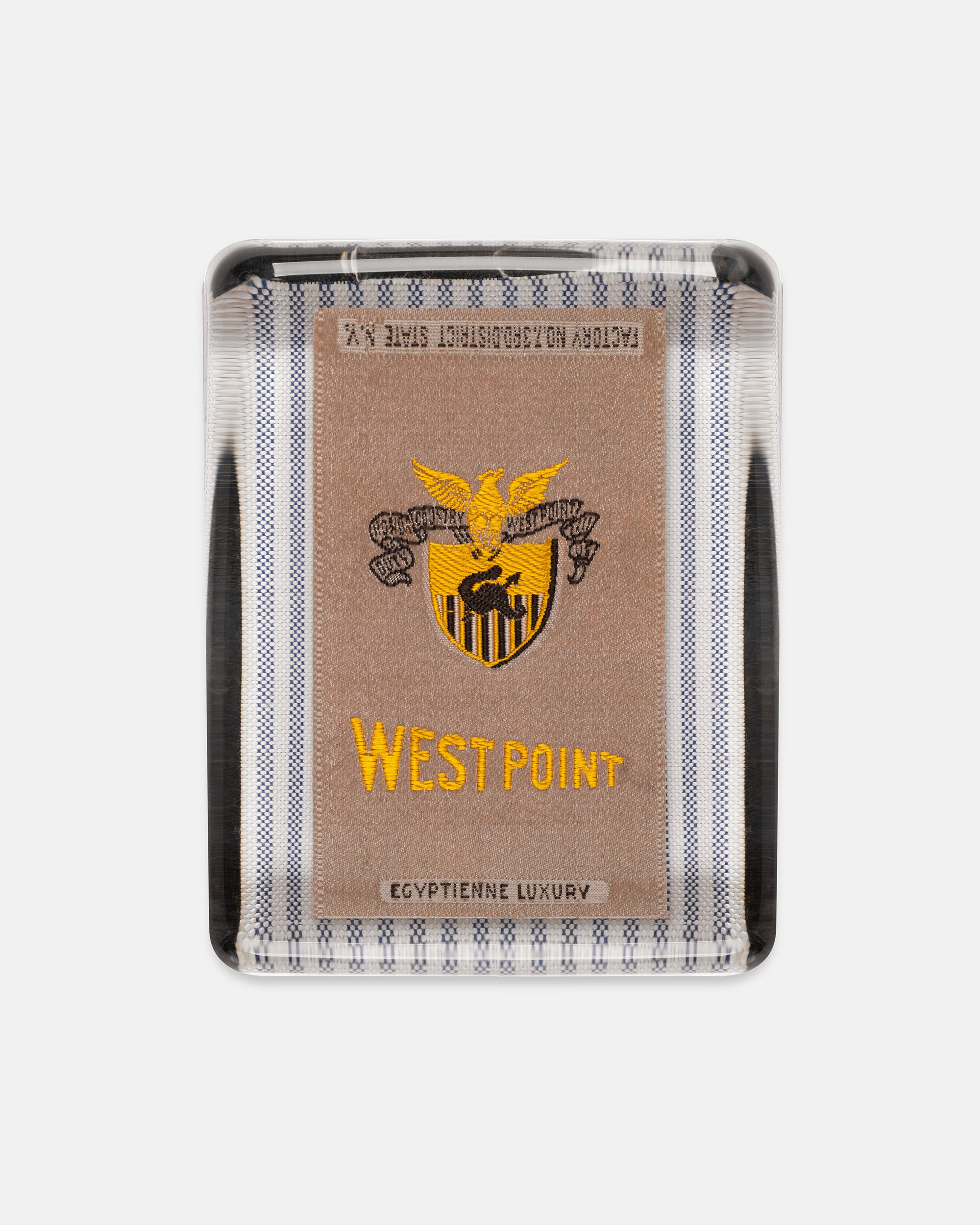 US Military Academy (West Point) Silk Paperweight