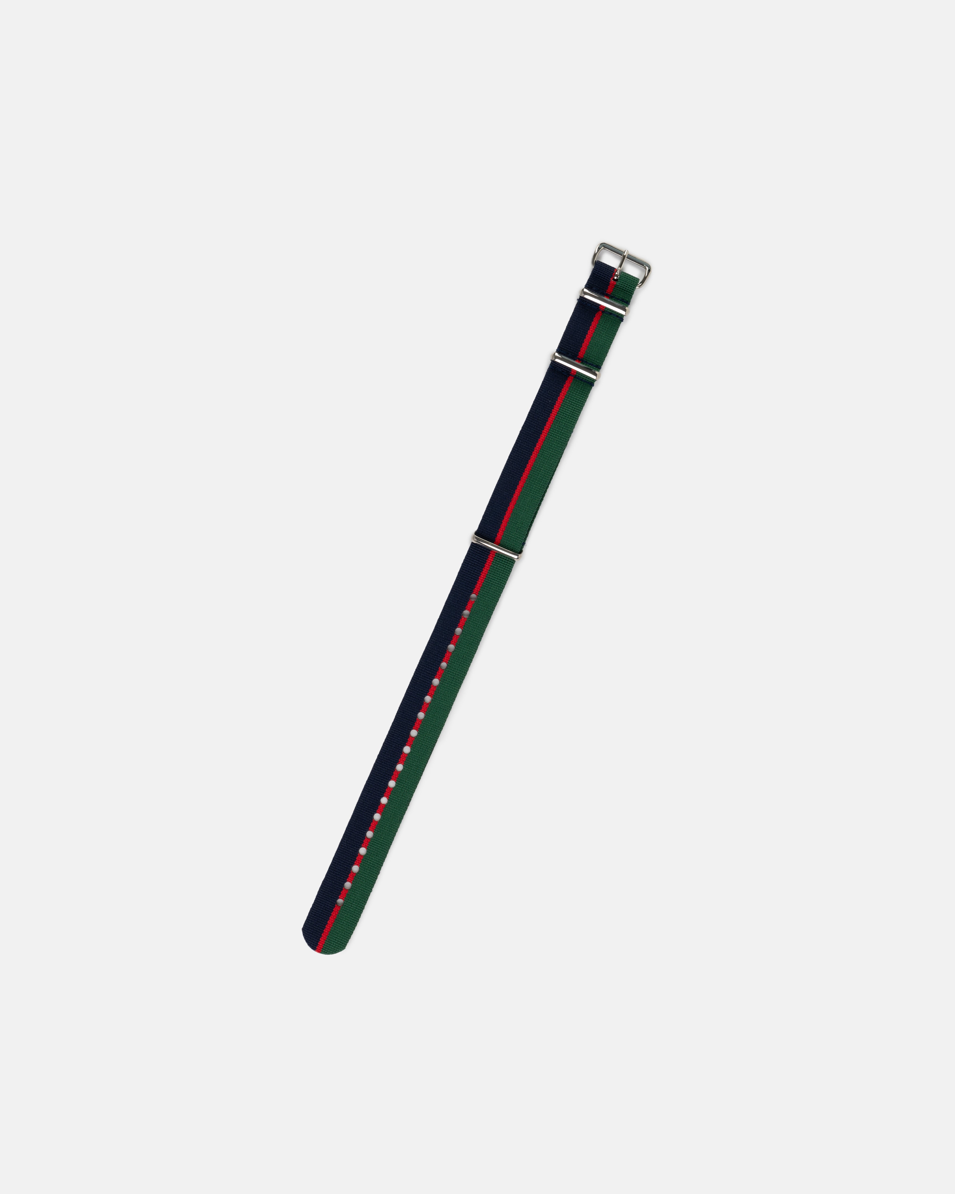 Royal Welsh Regimental Stripe Nylon Watch Strap