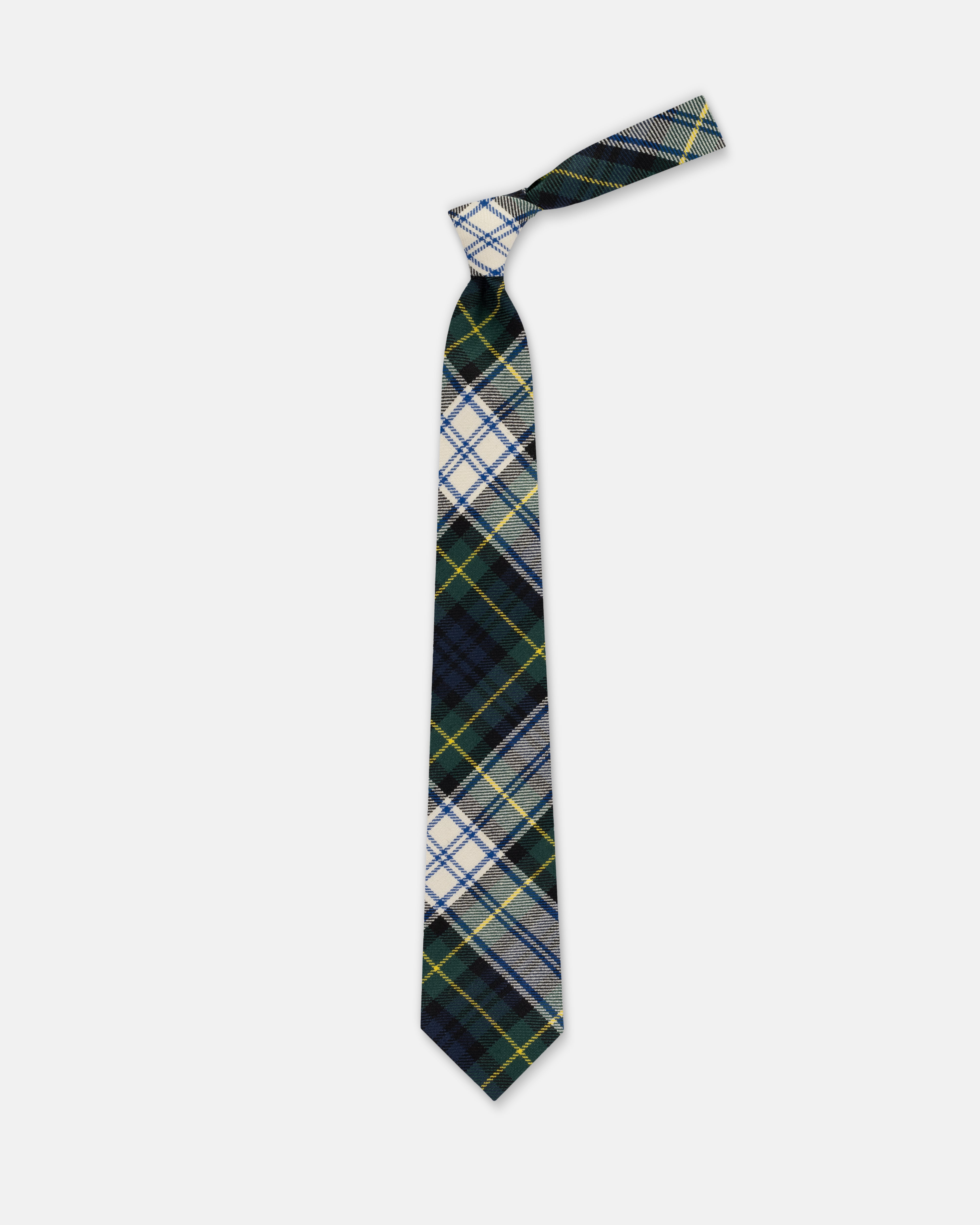 Made-in-England Dress Gordon Tartan Wool Tie