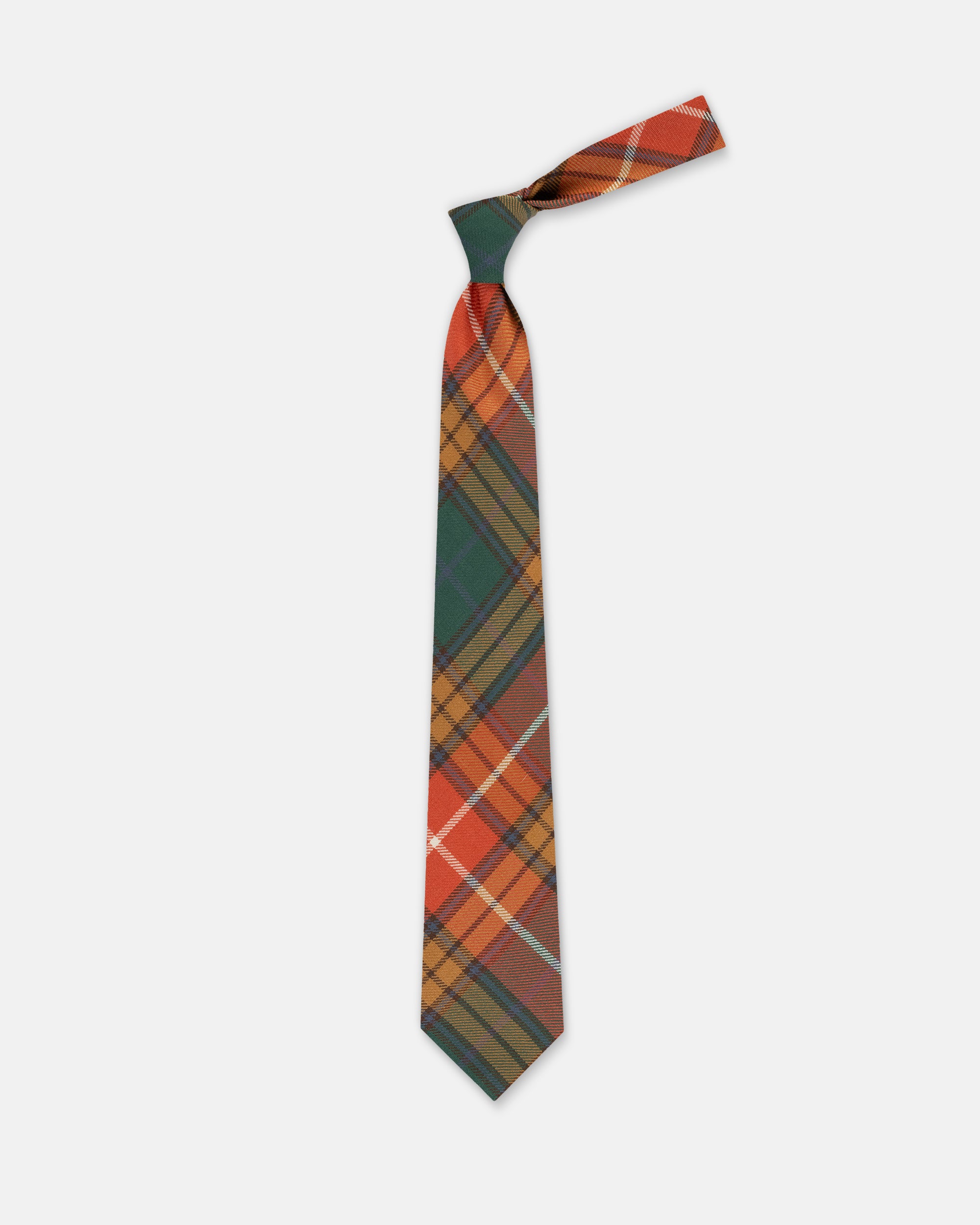 Made-in-England Buchanan Antique Tartan Wool Tie