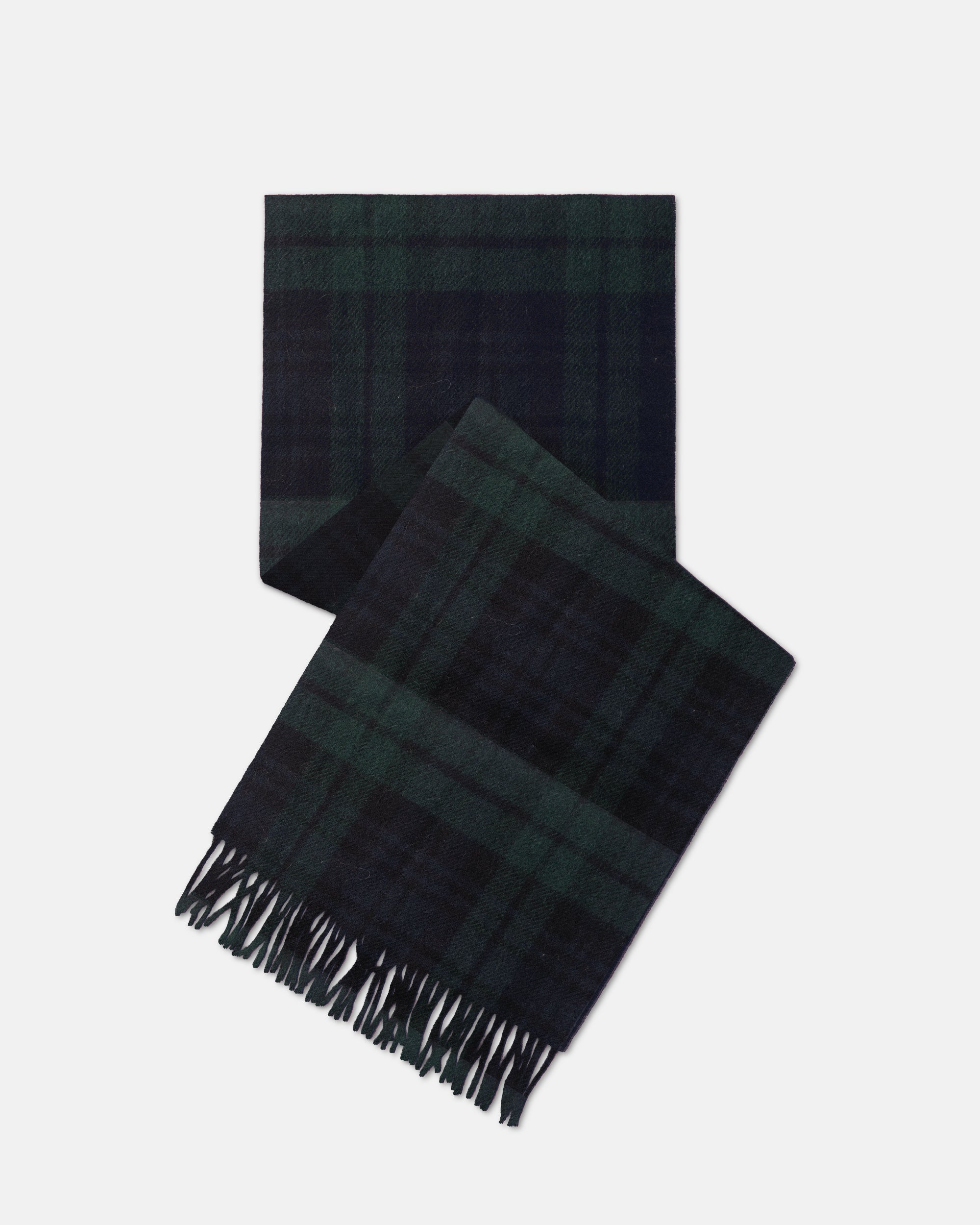 Made-in-Scotland Blackwatch Cashmere Muffler