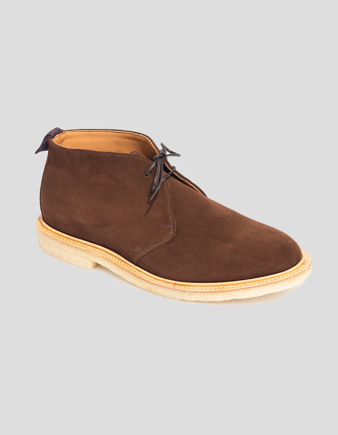 SANDERS SNUFF SUEDE CHUKKA BOOT