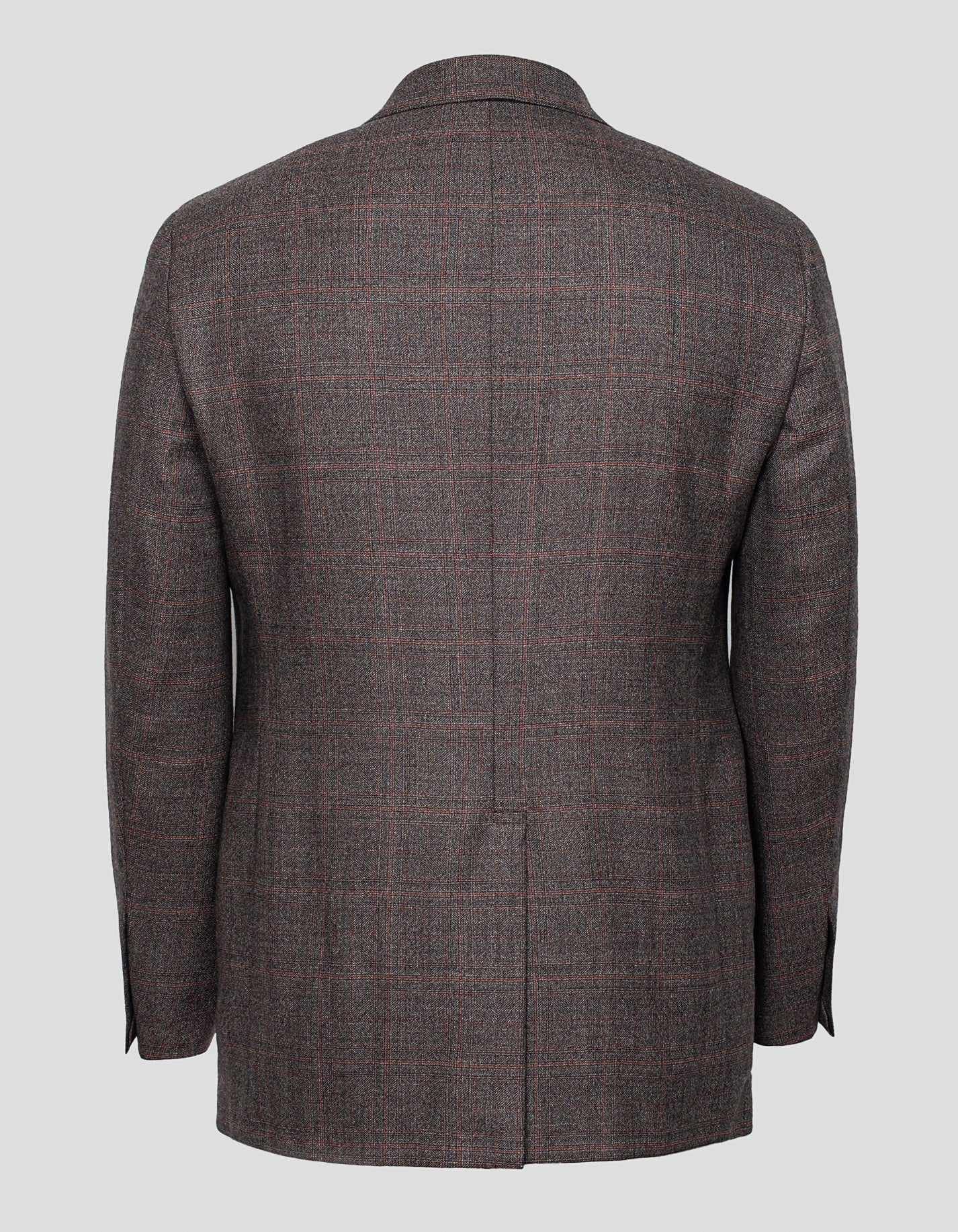 LIGHT BROWN PLAID WITH RUST DECO SUIT