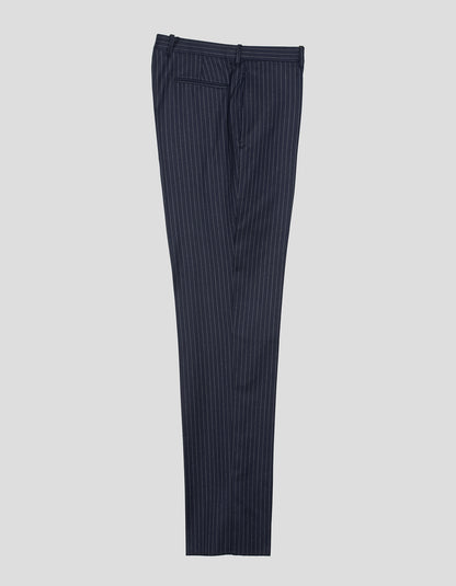 NAVY CHALKSTRIPE FLANNEL SUIT