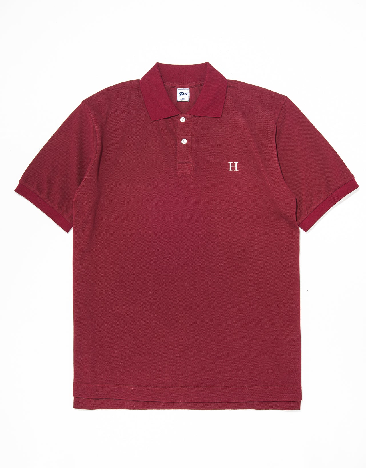 HARVARD POLO SHIRT - BURGUNDY