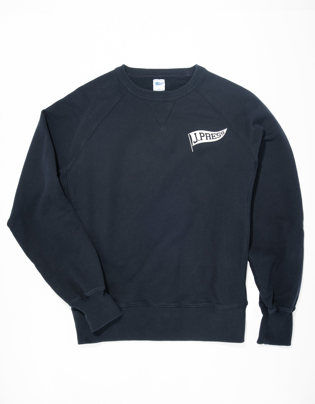 J. PRESS SWEATSHIRT - NAVY