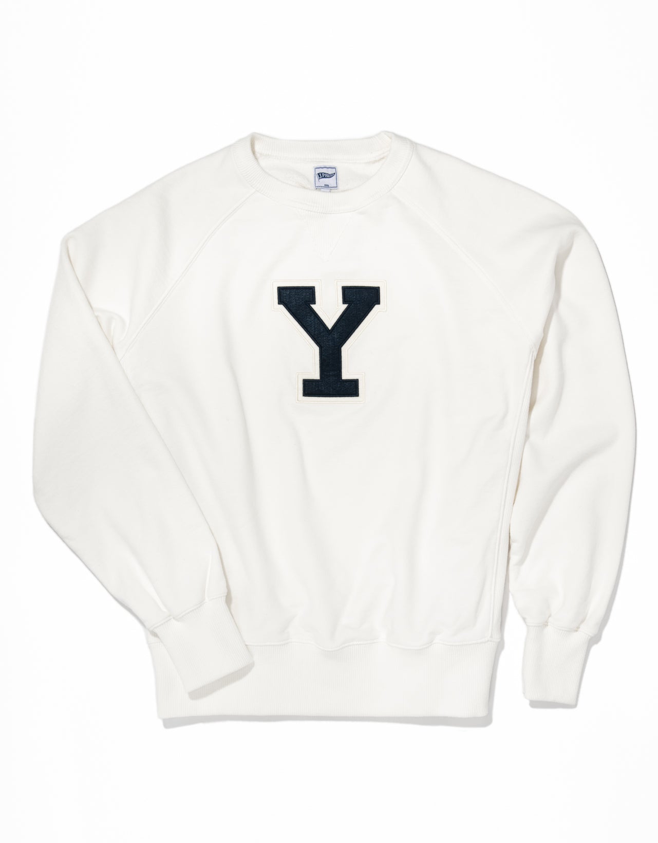 YALE "Y" SWEATSHIRT - WHITE