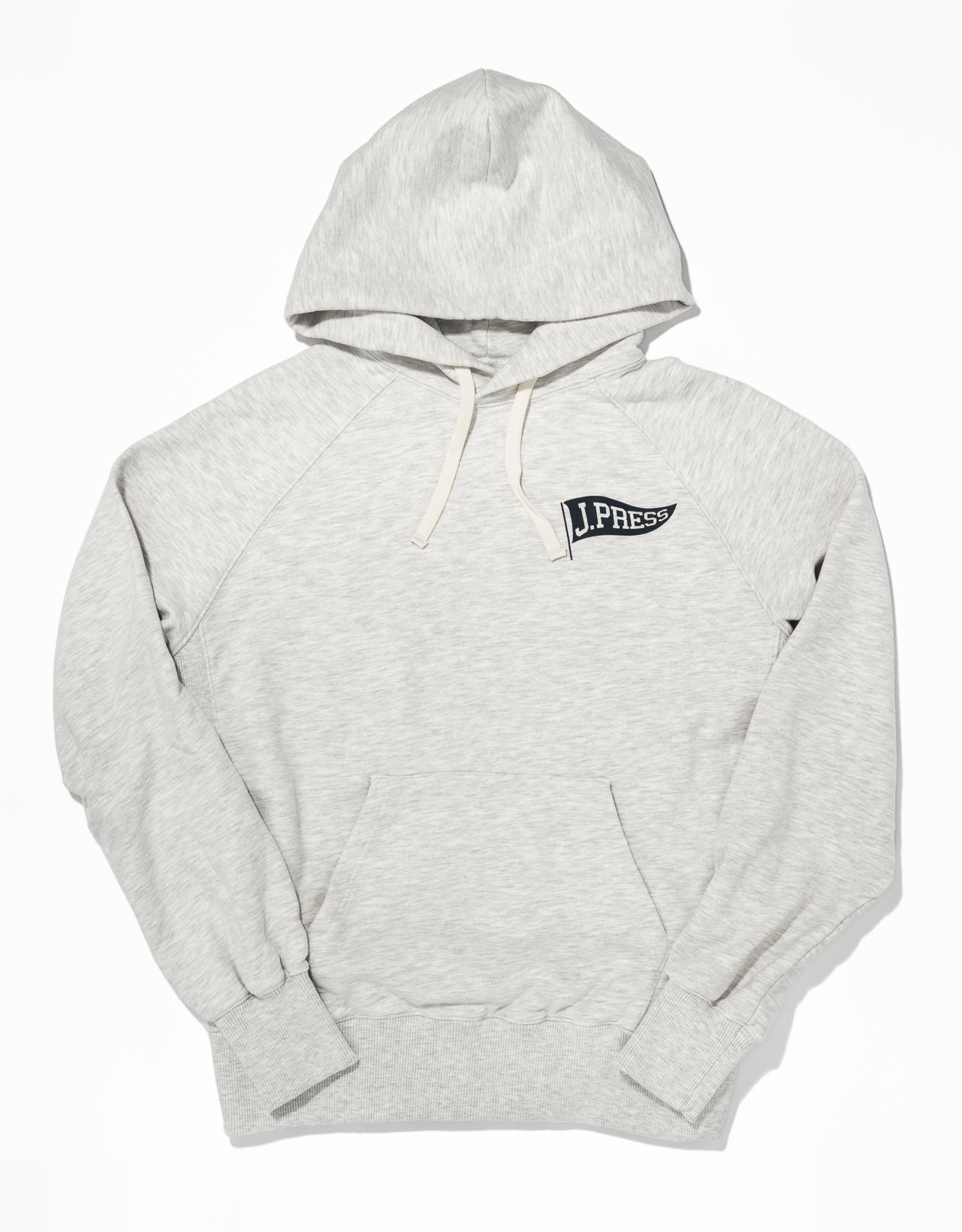 J. PRESS HOODIE - GREY