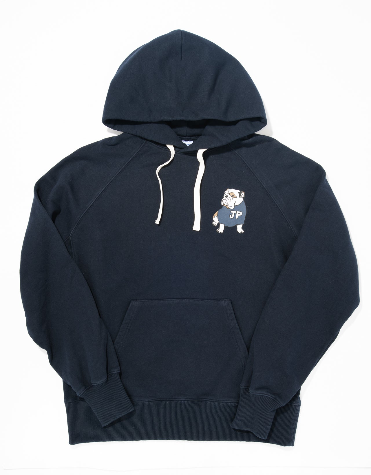 BULLDOG HOODIE - NAVY