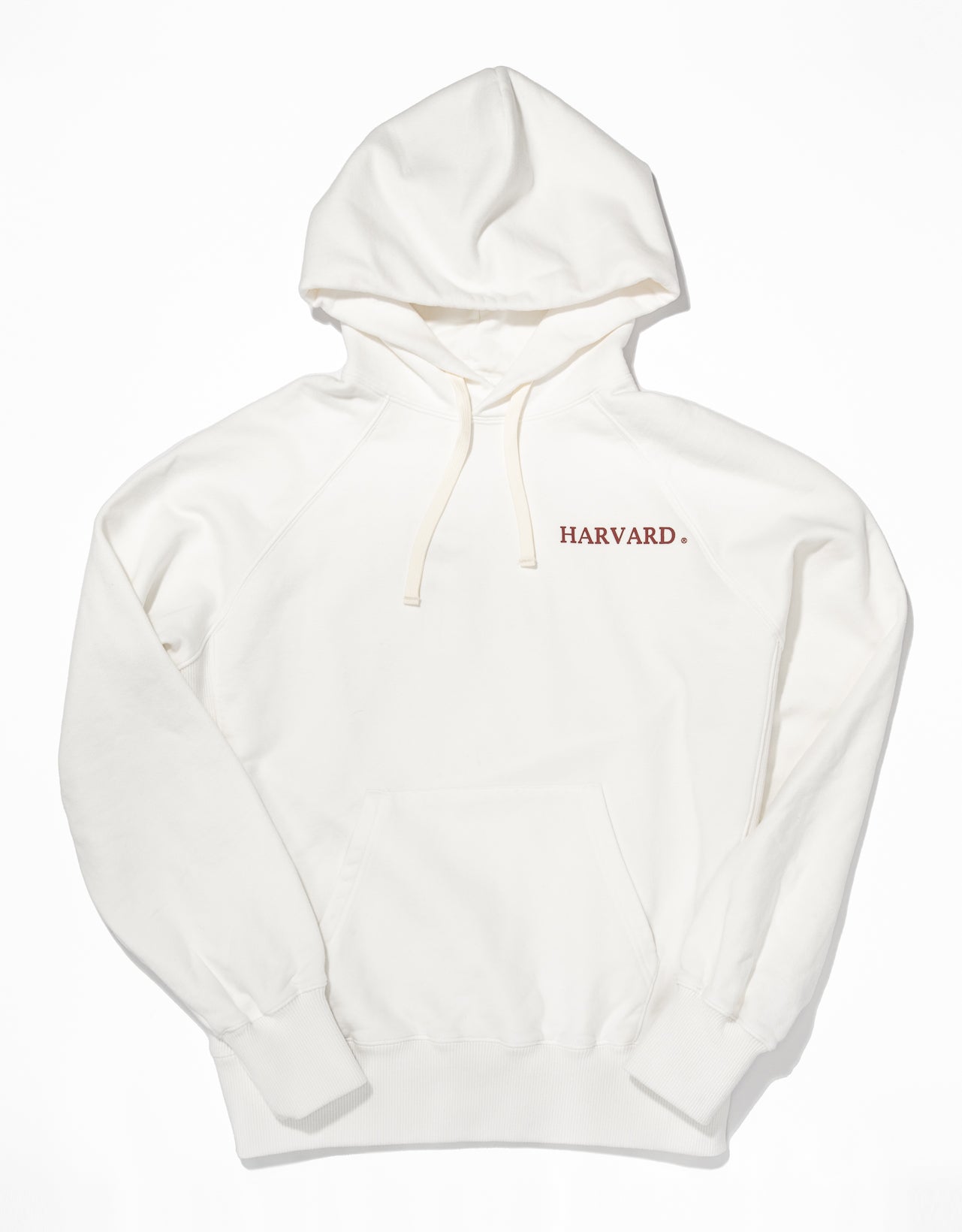 HARVARD HOODIE - WHITE