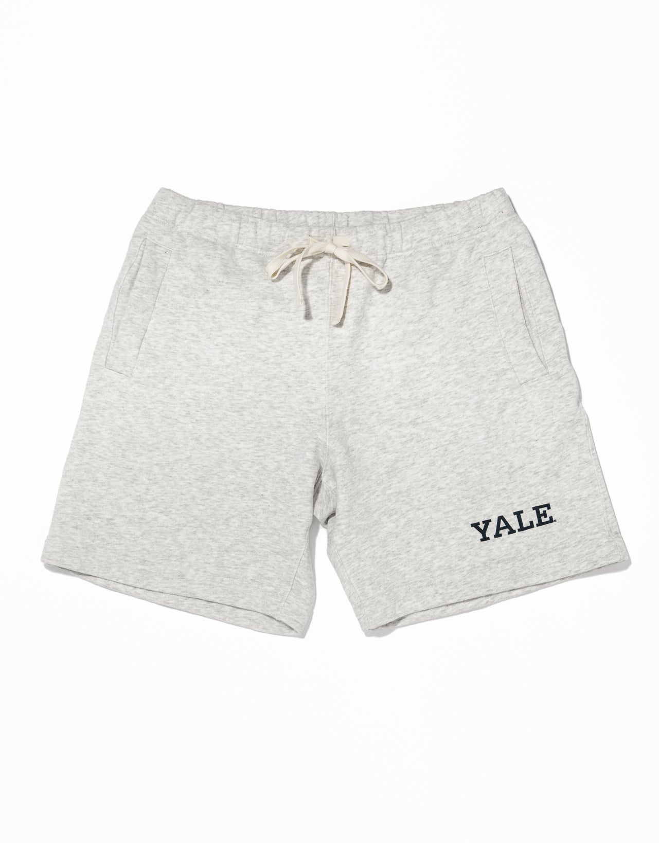 YALE SWEAT SHORTS - GREY