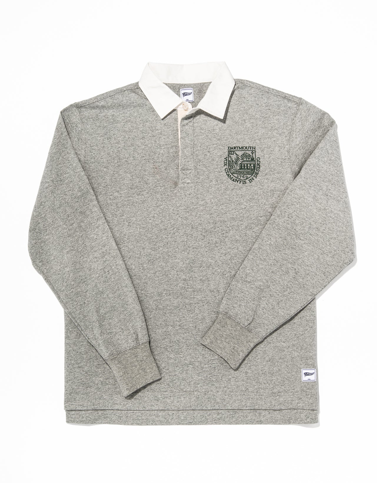 DARTMOUTH RUGBY SHIRT - GREY