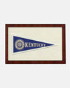 Kentucky Framed Vintage Pennant