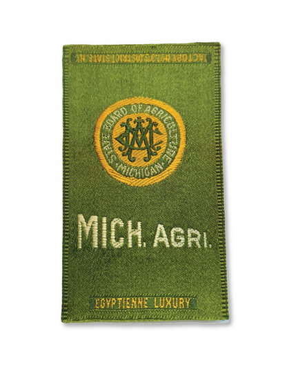 Michigan Agricultural College Silk Paperweight