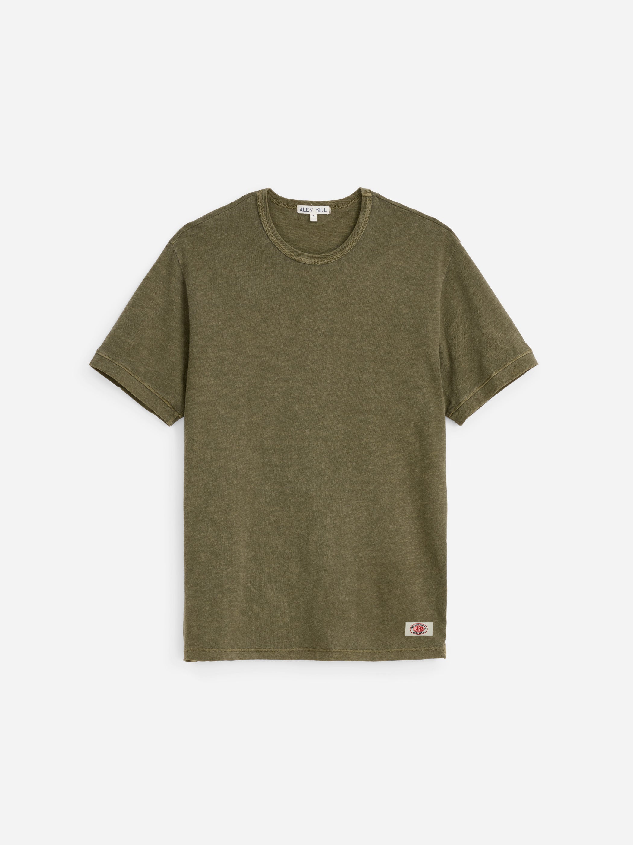 J. Press x Alex Mill Olive Grey T-Shirt