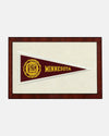 Minnesota Framed Vintage Pennant