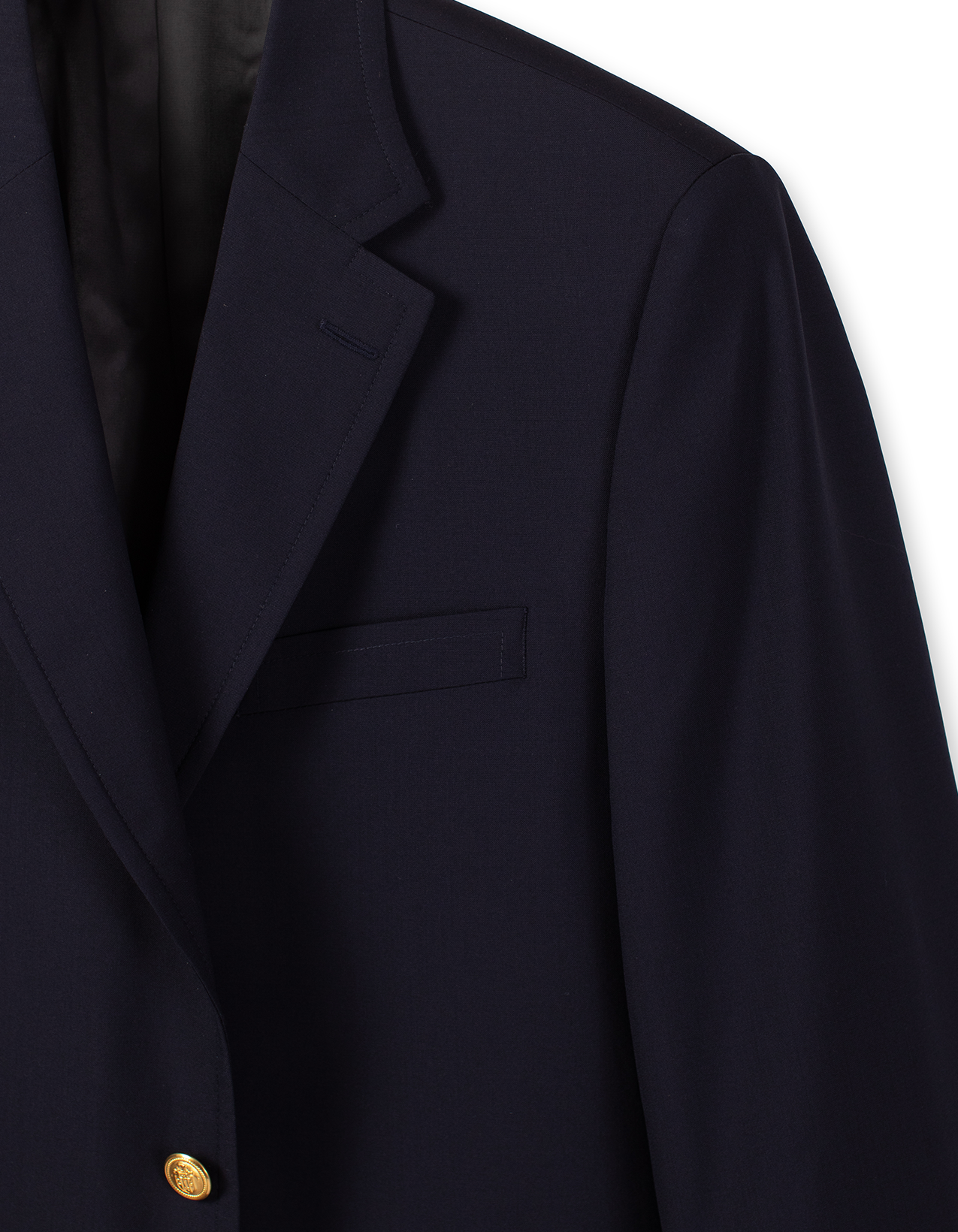 Navy Tropical Wool Blazer | Men's Dress Clothes & Clothing Accessories