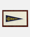 Navy Framed Vintage Pennant