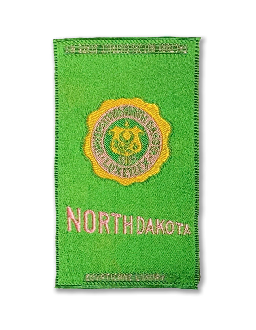 University of North Dakota Silk Paperweight