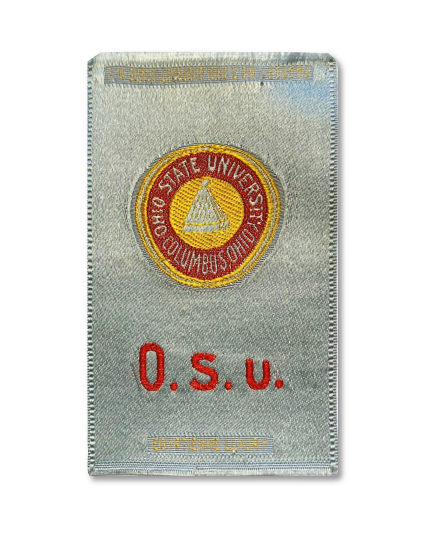 Ohio State University Silk Paperweight