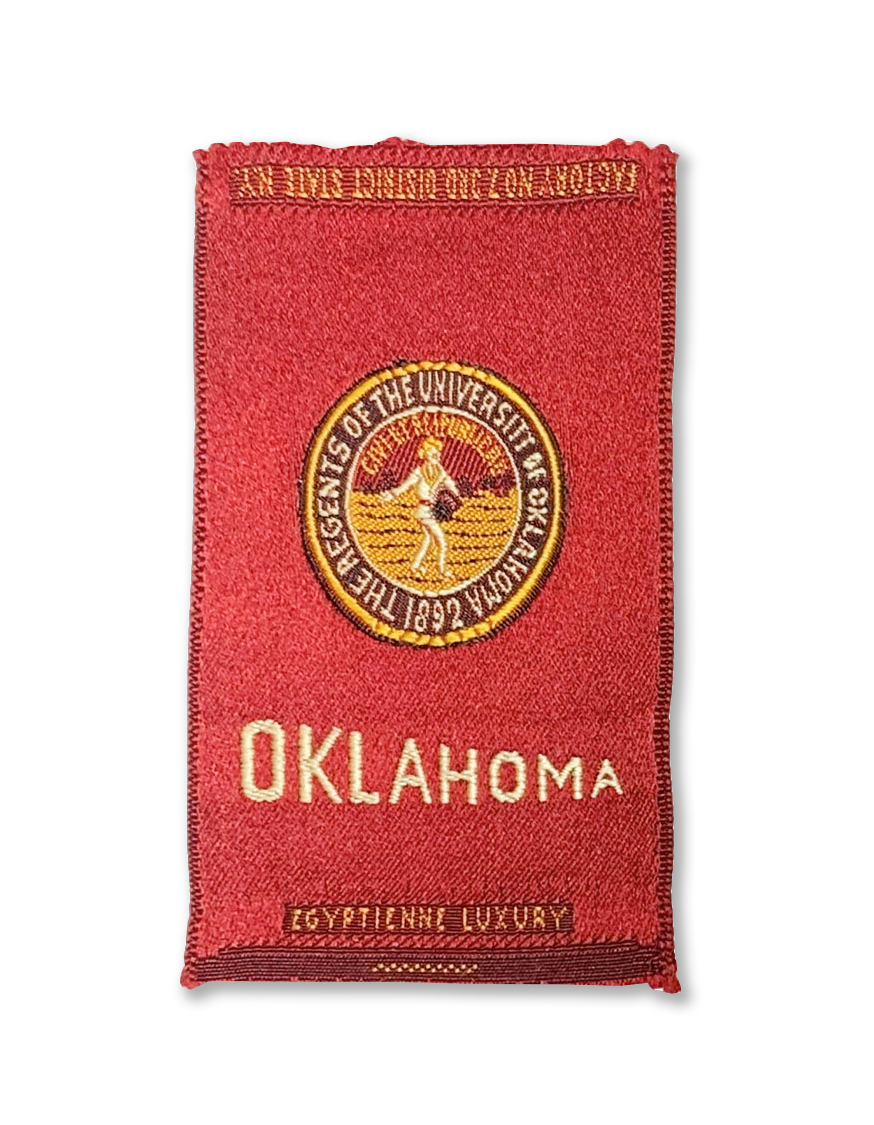 University of Oklahoma Silk Paperweight