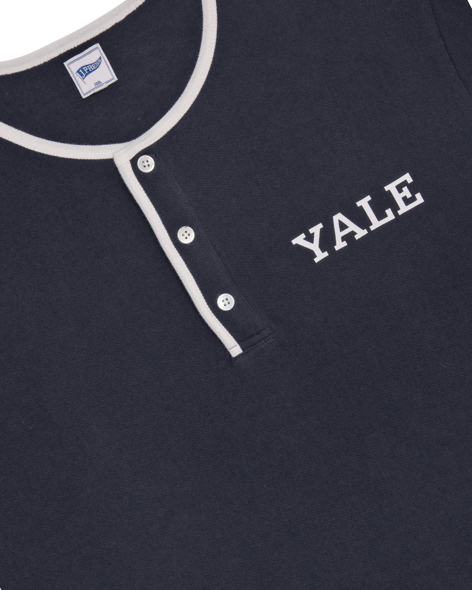 Yale Pique Henley Shirt