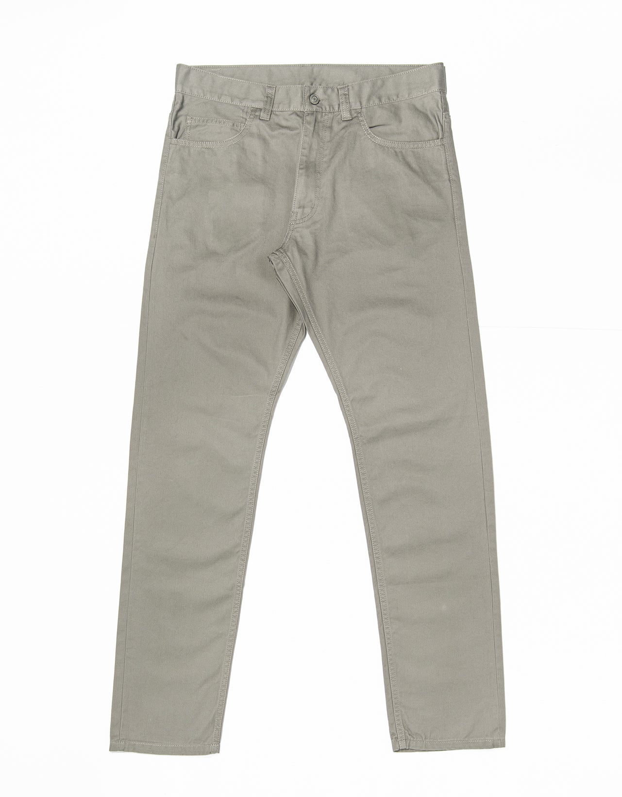 5-POCKET PANTS - LIGHT GREY