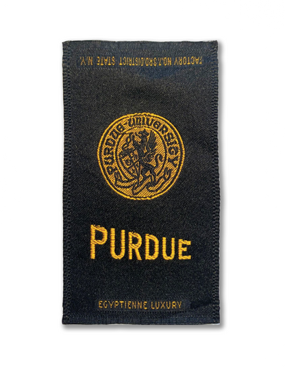 Purdue University (Black) Silk Paperweight