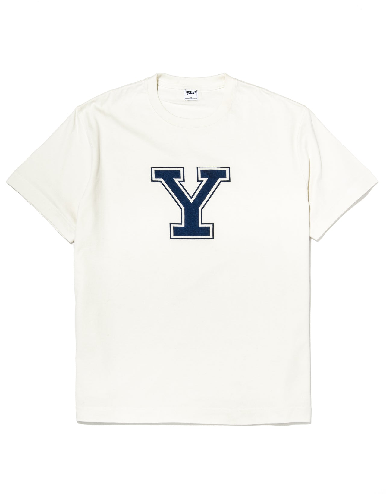 YALE "Y" T-SHIRT - WHITE