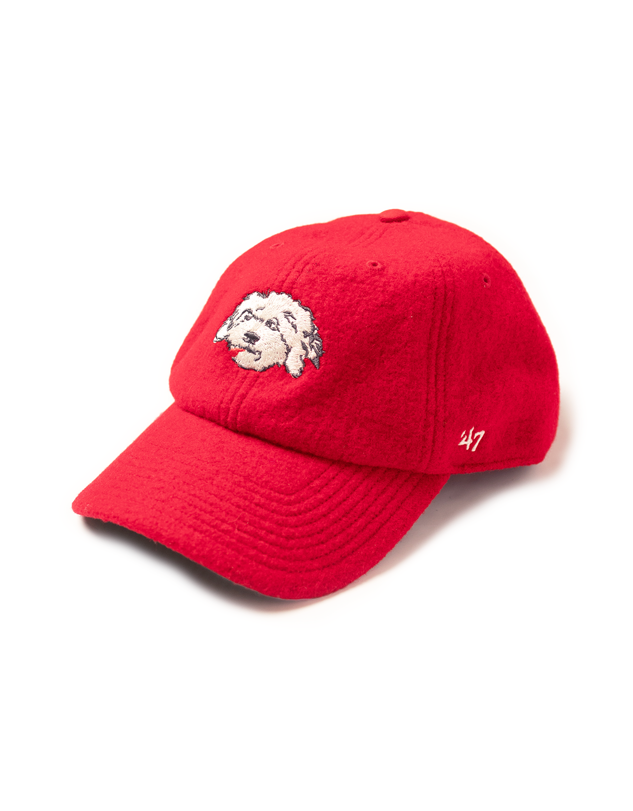 SHAGGY DOG BASEBALL CAP - RED