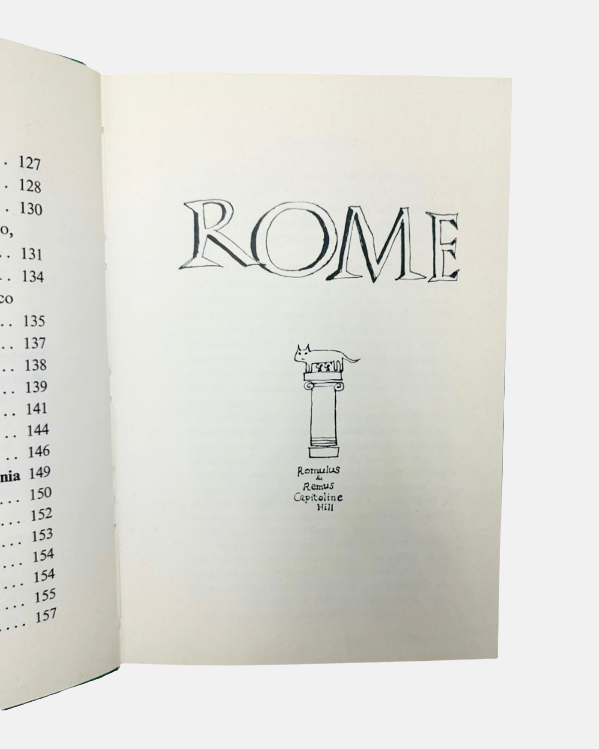 Gourmet Magazine's Rome at Table by Naomi Barry 1971 Book