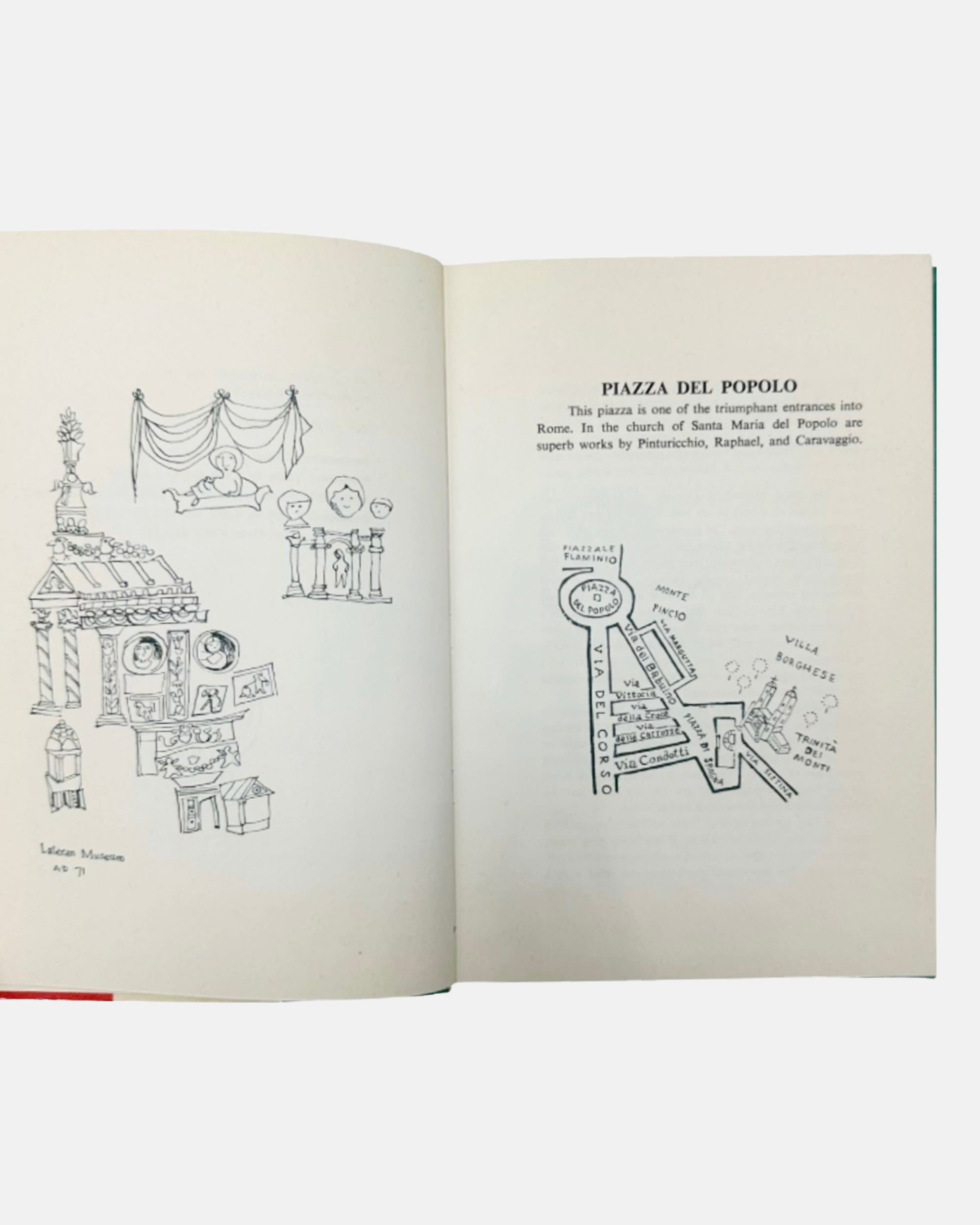 Gourmet Magazine's Rome at Table by Naomi Barry 1971 Book