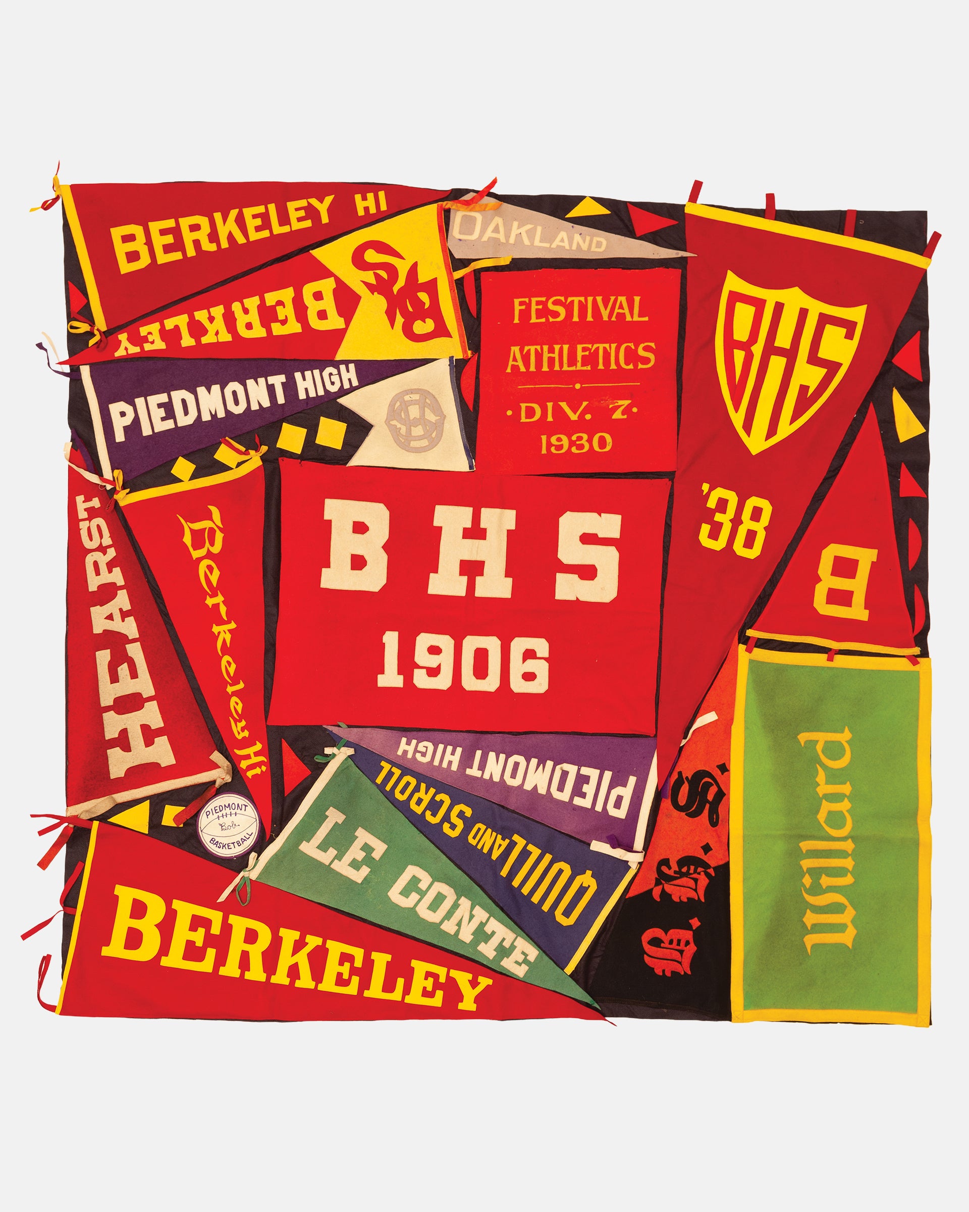 Vintage Pennant Quilt - Schools #41