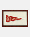 Stanford Framed Vintage Pennant