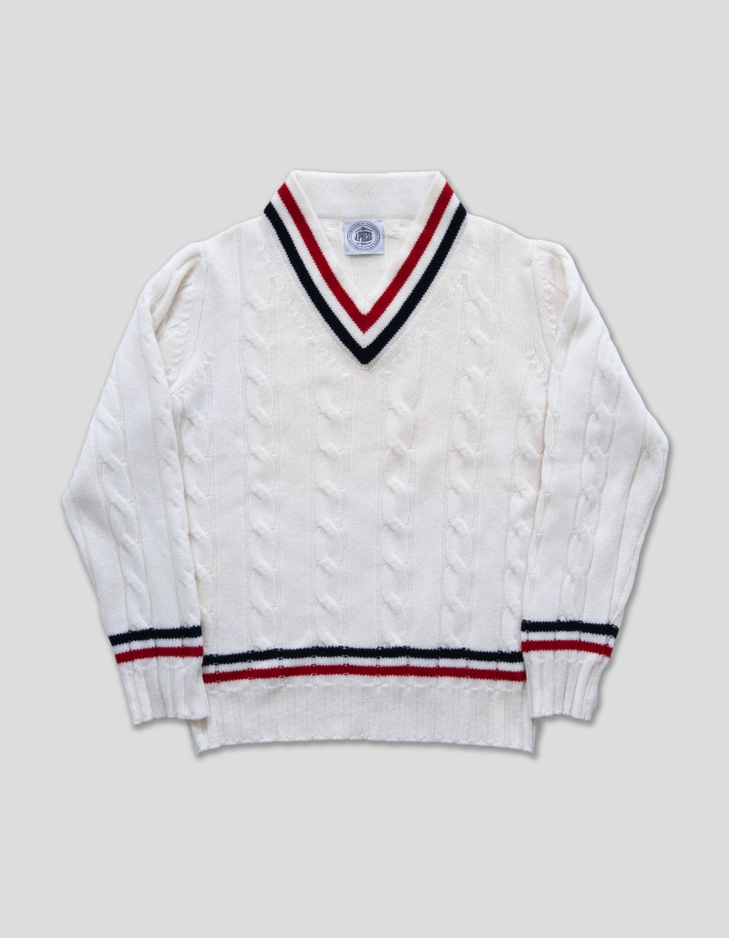 テニスセーター-ホワイト