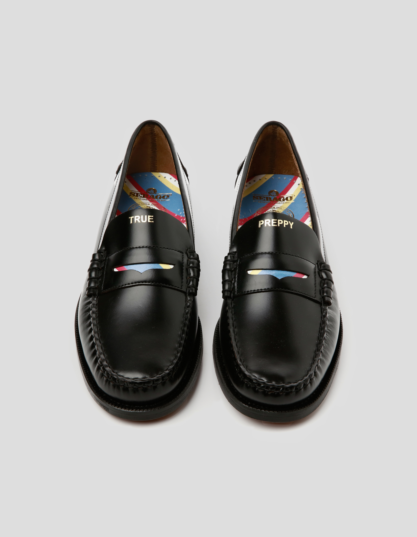 J.PRESS X SEBAGO LOAFER - BLACK TRUE PREPPY