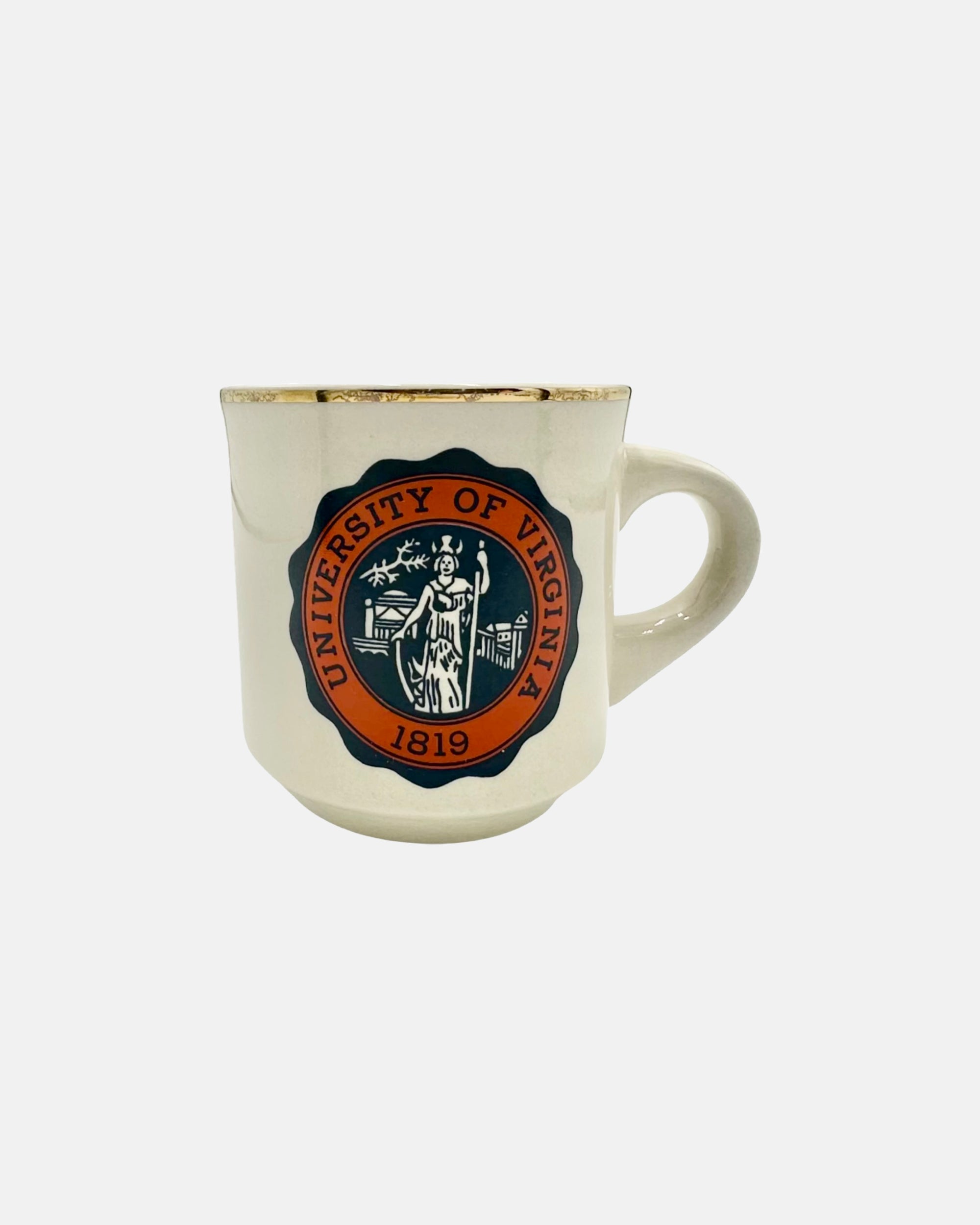 Vintage University of Virginia UVA Ceramic Mug
