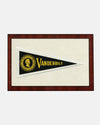 Vanderbilt Framed Vintage Pennant